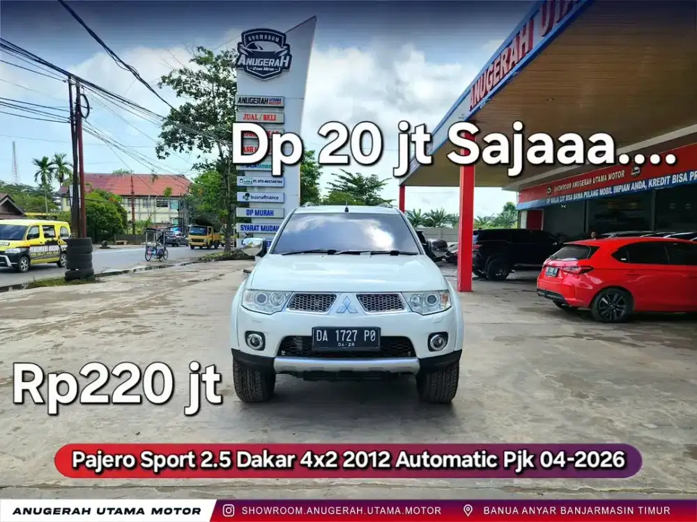 Dp20jt Pajero Sport Dakar 2012 Automatic