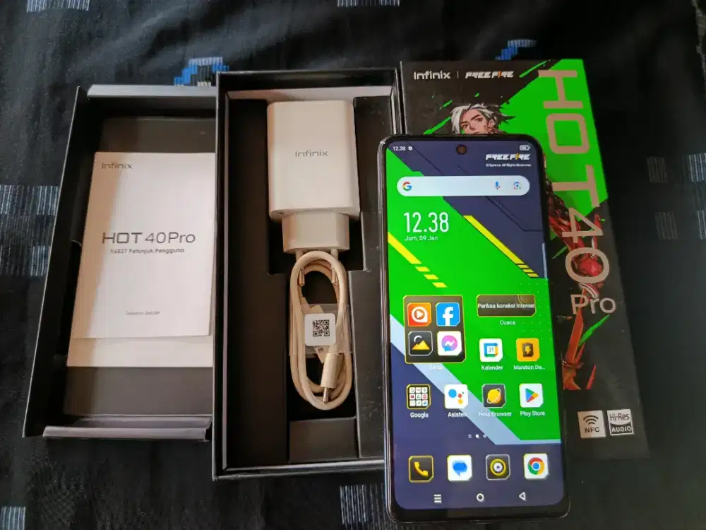 Infinix hot 40 pro 8/256 fullset