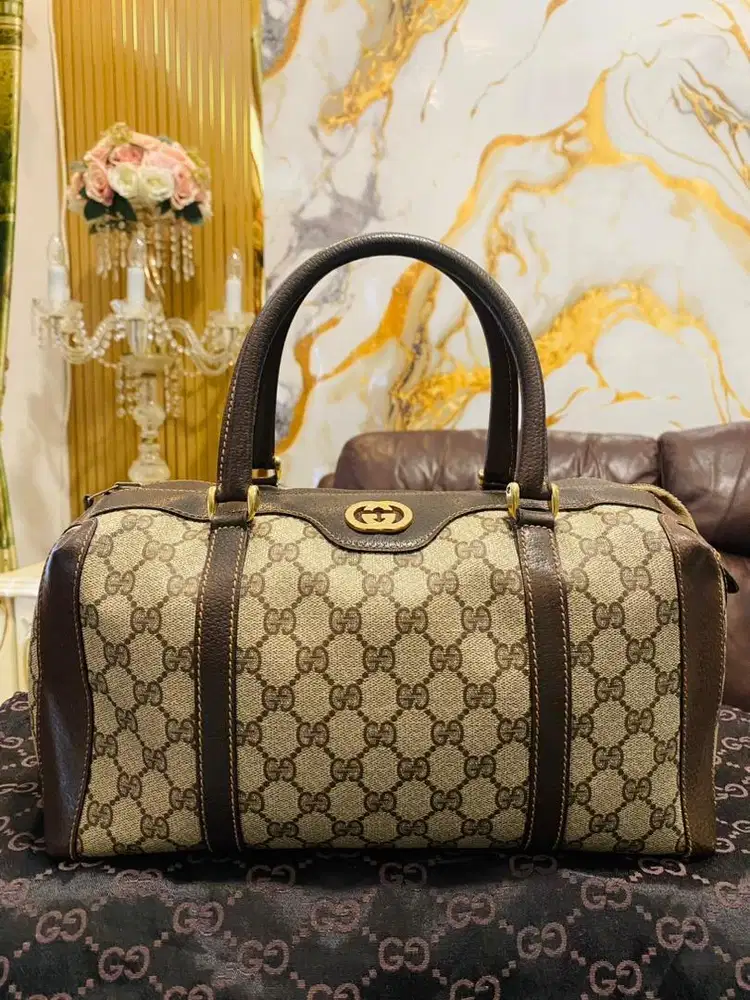 Authentic Original Gucci Boston Handbag