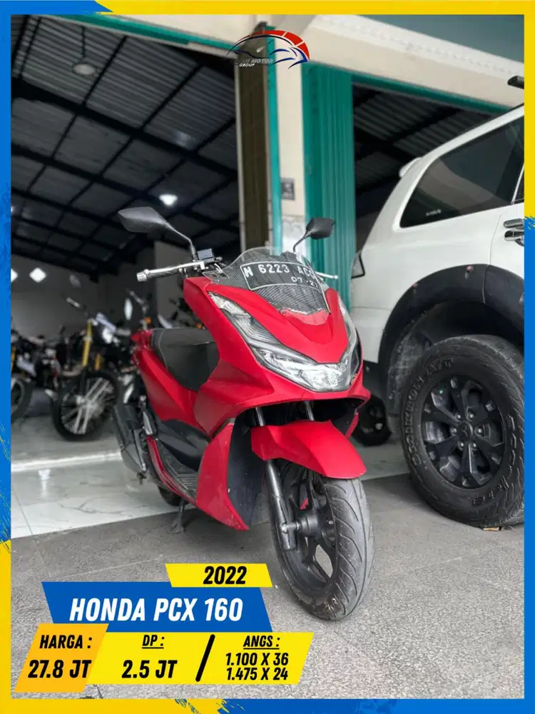 HONDA PCX 160 2022 BEKAS RASA BARU BOSSKU HIKMAH MOTOR KEPUH MALANG