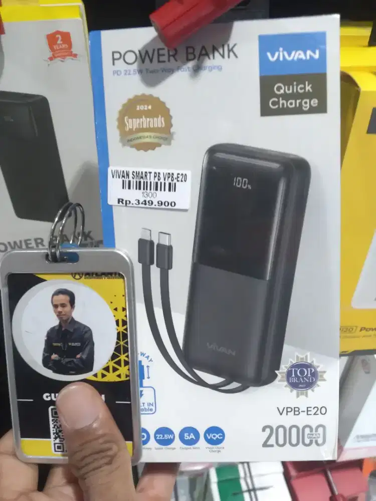 Power bank VIVAN VPB-E20 ATLANTIS DAHSYAT