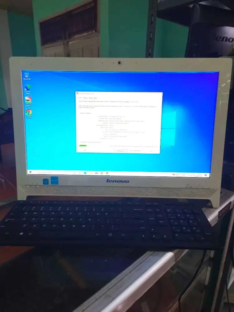 All in one lenovo c260 minus layar