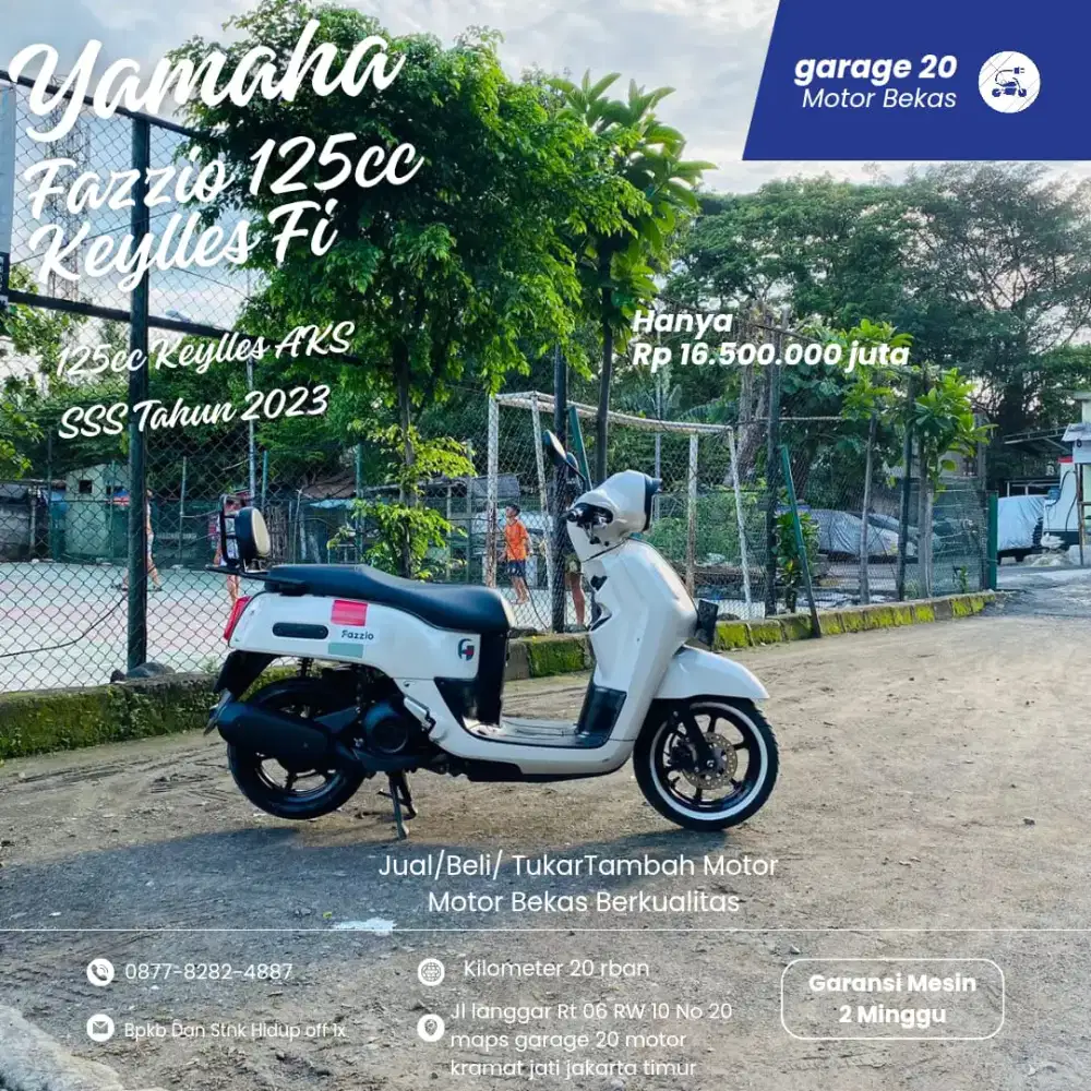 Yamaha fazzio 125 cc hybrid