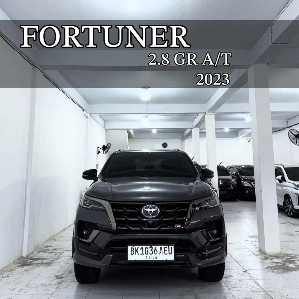 [ODO 20RB‼️] FORTUNER 2.8 GR SPORT AT 2023 pmk 2024