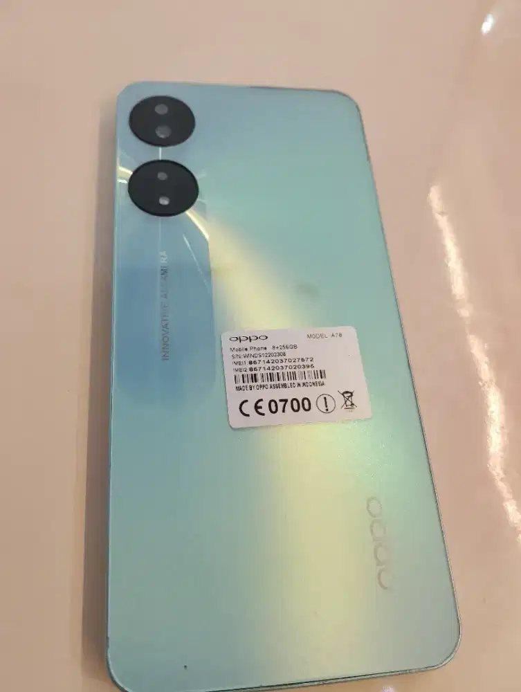 Dijual oppo a78 nego