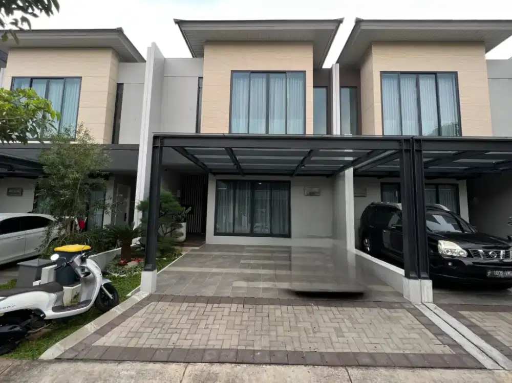 rumah baru full furnished dekat masjid discovery residance bintaro