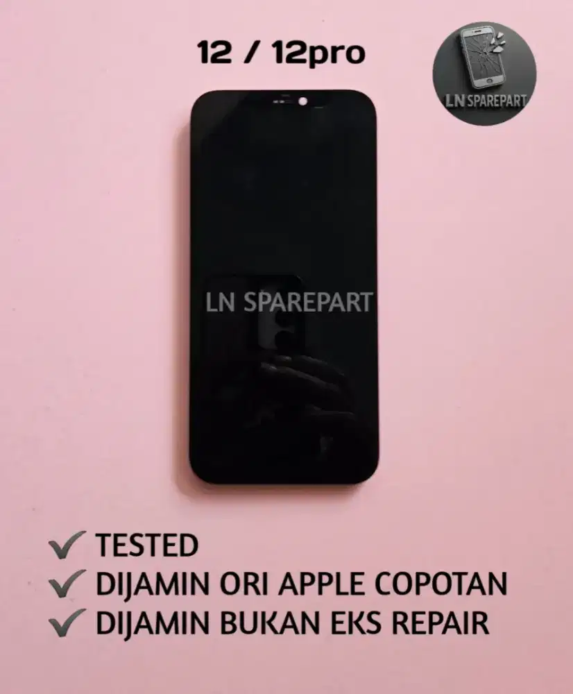 LCD IP 12/12pro original 100% copotan