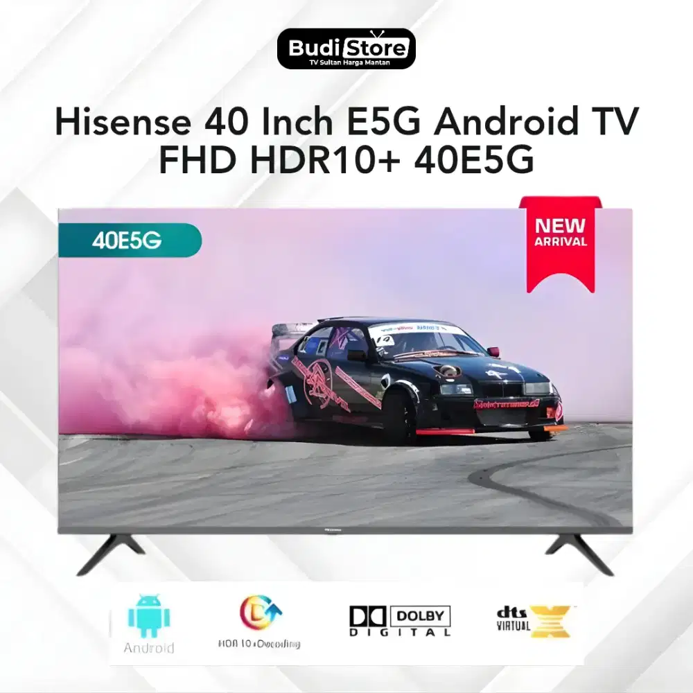 Hisense 40 Inch FHD E5G Android TV