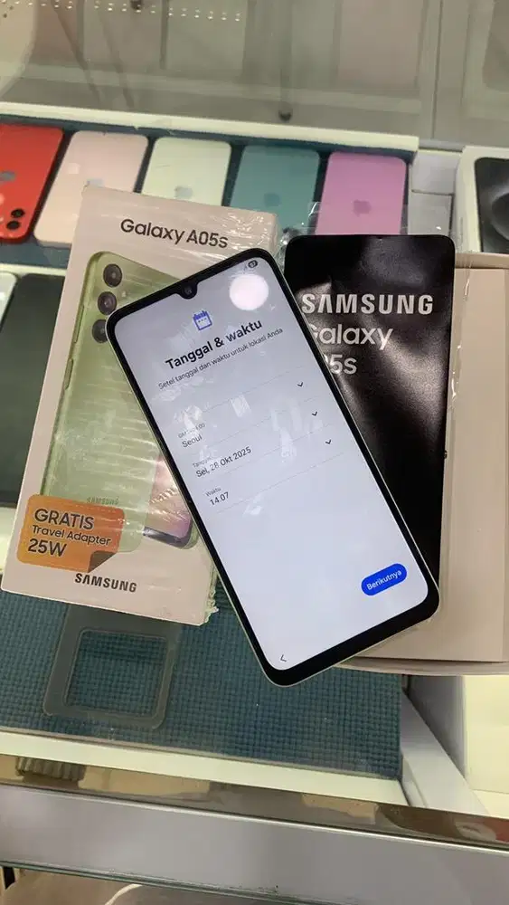 Samsung A05s 6+6/128 Fullset minus seperti difoto