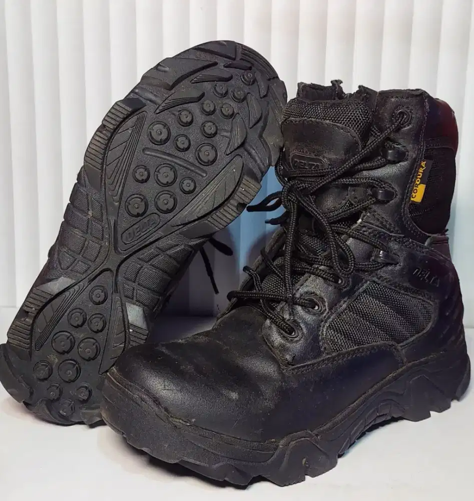 Sepatu tactical delta cordura hitam size 41
