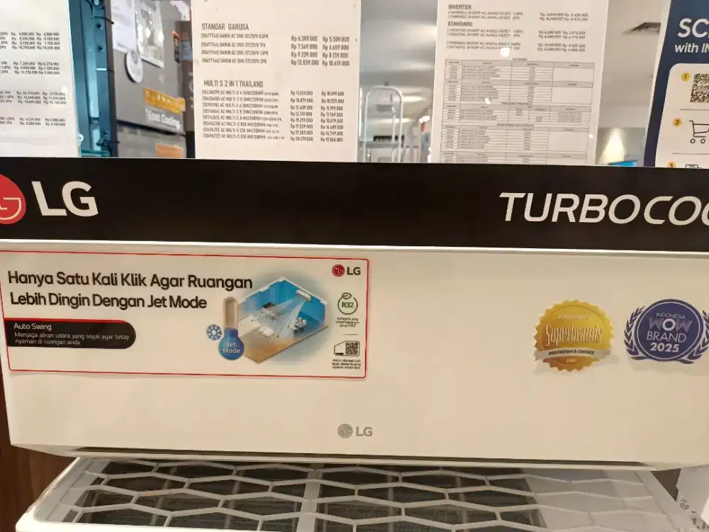 AC LG CICILAN CUKUP KTP