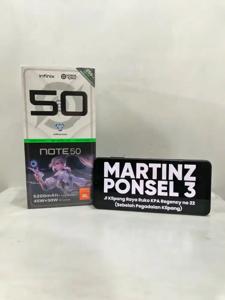 Infinix Note 50 8/256 Garansi Resmi 1 Tahun