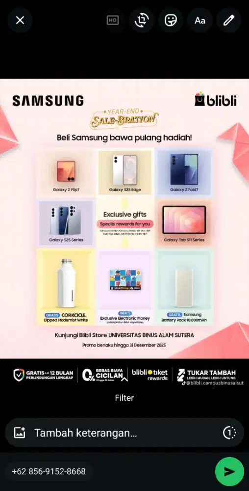 Promo awal tahun