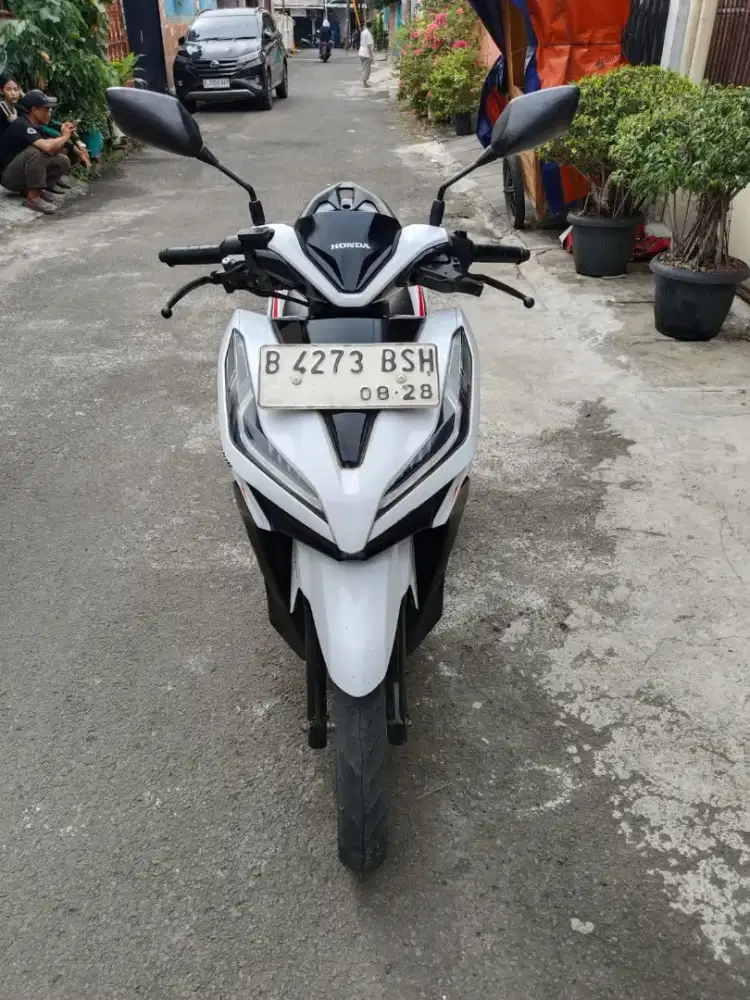 Honda Vario 125cc tahun 2018 mesin halus pajak panjang siap pakai.