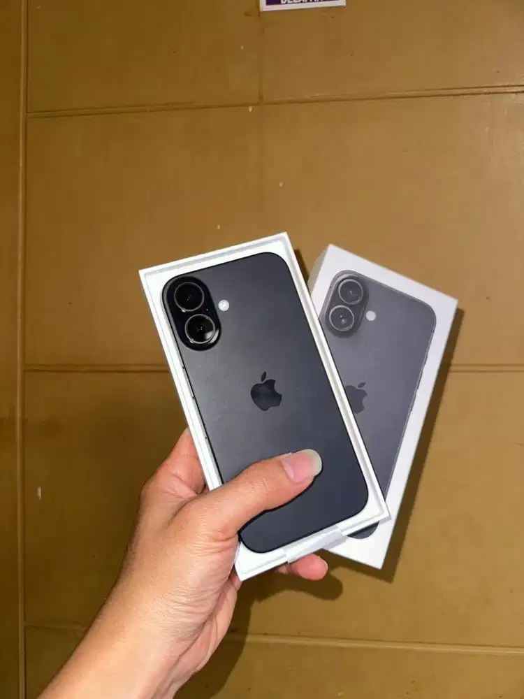 iPhone 16 256 iBox PA/A bh 97% garansi on juli 2026 mulus like new