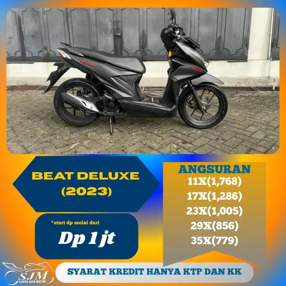 HONDA BEAT DELUXE 2023 JUAL CEPAT