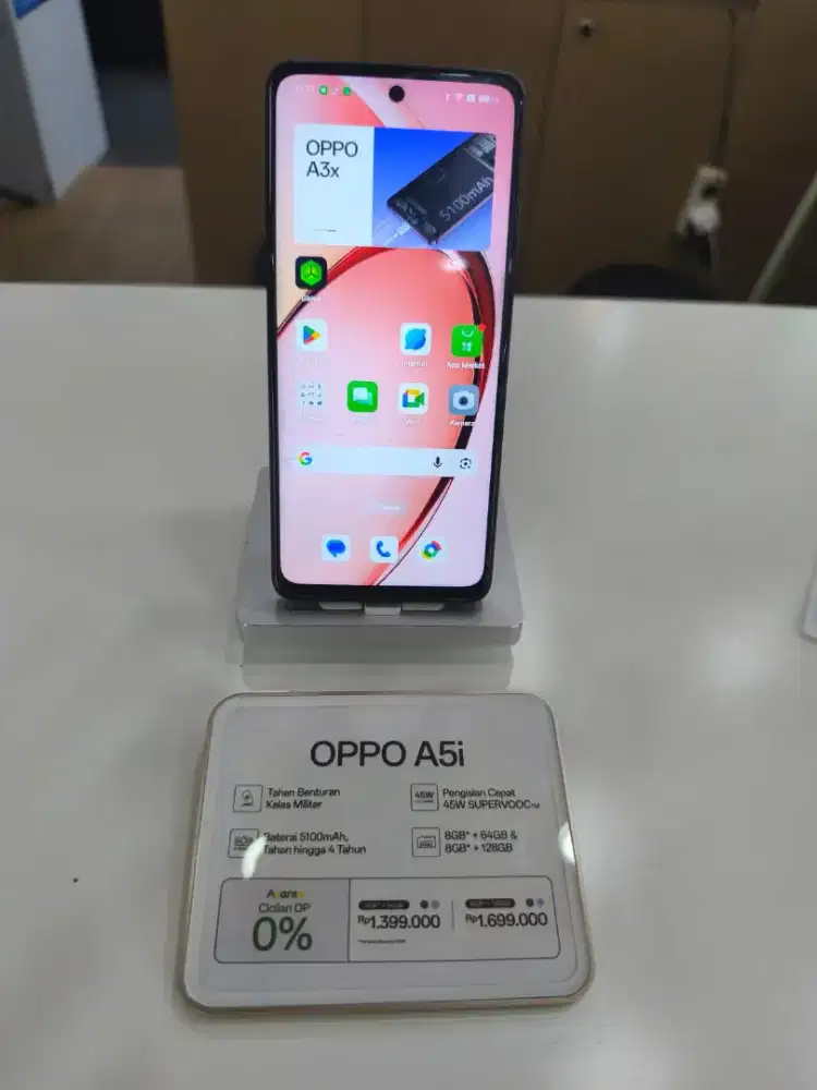 Kredit oppo A5i bunga 0% free 2x cicilan