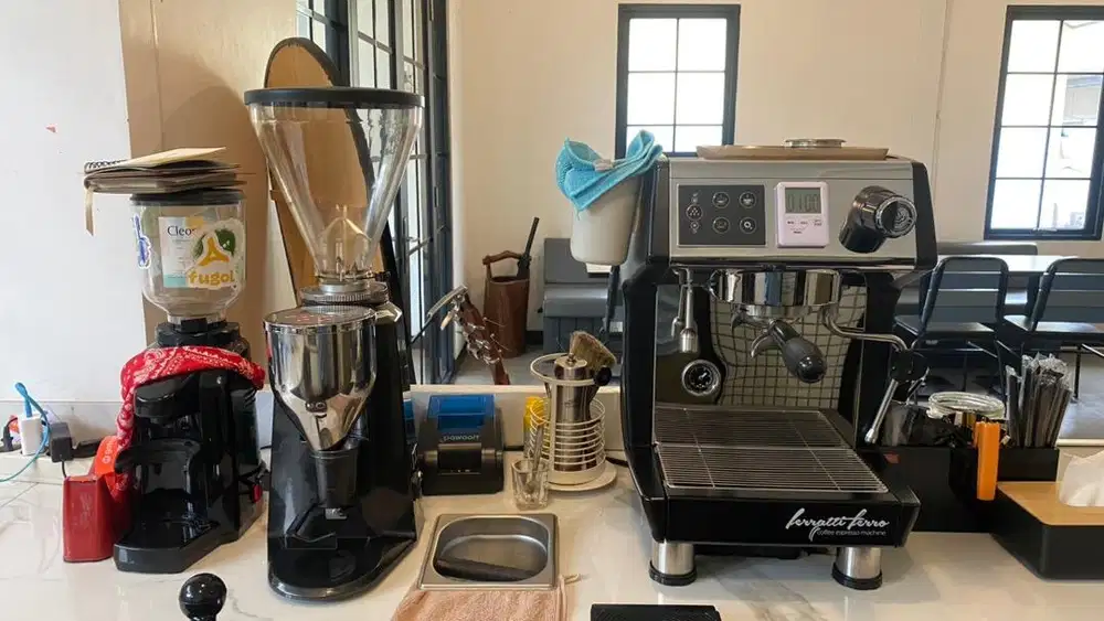 Dijual grinder dan espresso machine