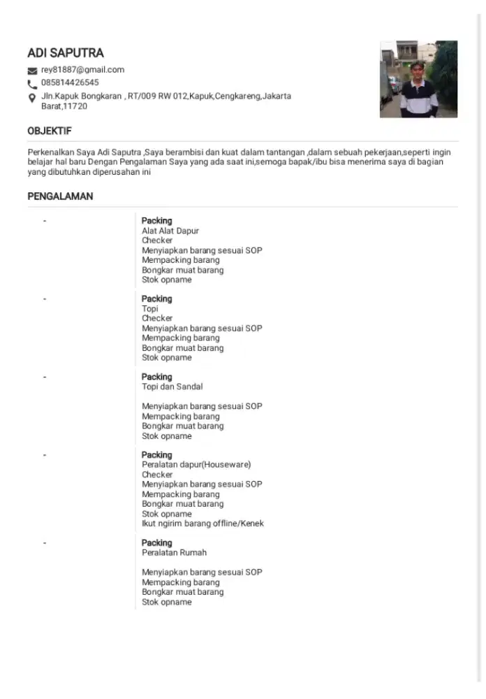 INFO LOKER PACKINGNYA PAK/BU