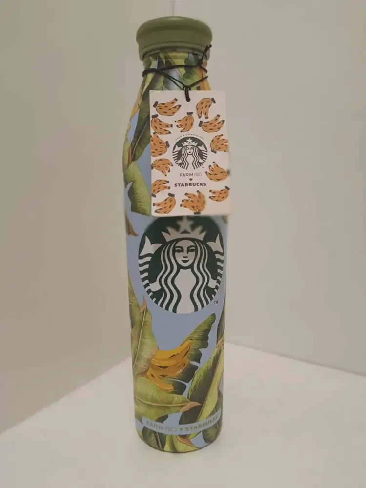 STARBUCKS TUMBLER FARM RIO BANANA LEAVES – LIMITED EDITION – (BNIB)