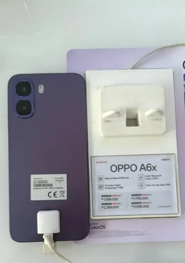 Kredit hp oppo A6x bunga 0%