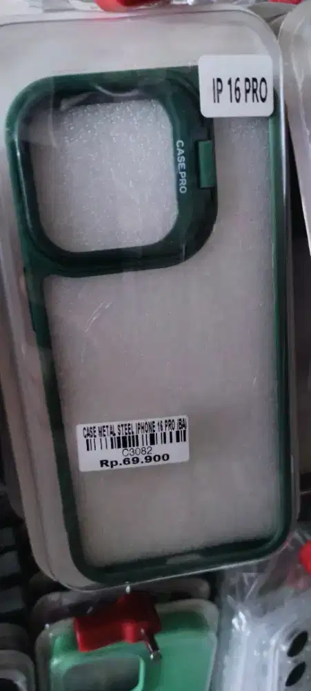 CASE METAL STEEL IPHONE 16 PRO