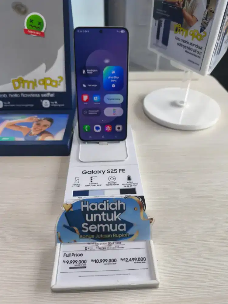 Kredit hp galaxy S25 fe bunga 0% free 2x cicilan
