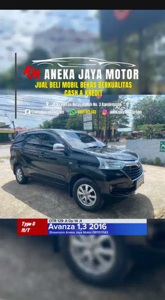Avanza 1.3 G manual 2016