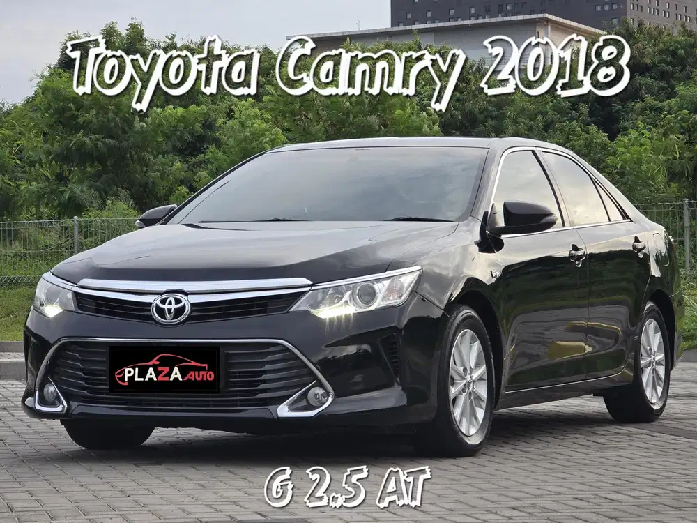 Toyota Camry 2018 G 2.5 Automatic Mobil siap pakai & pajak panajang