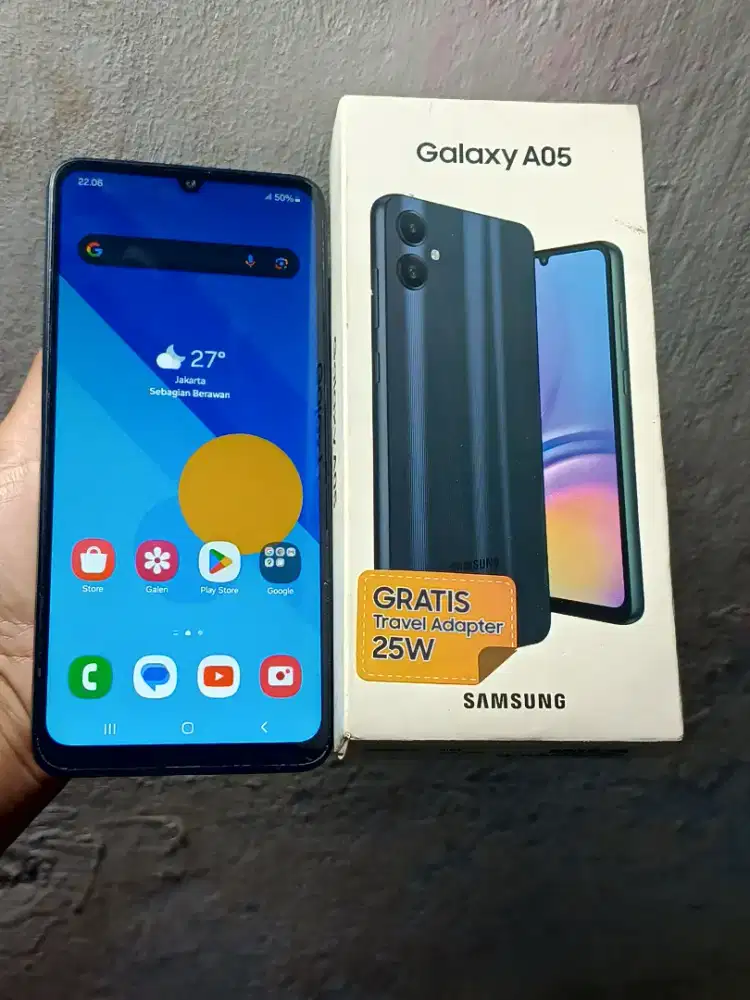 Samsung A05 ram 4/128 fulset