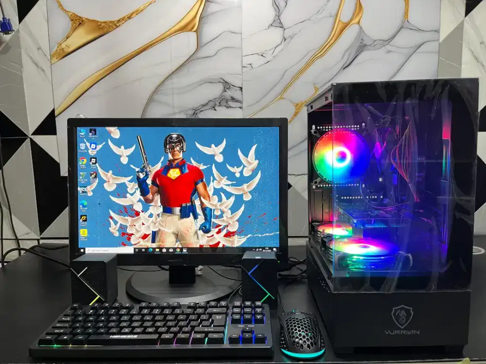 PC FULLSET GAMING CORE I7 3770 RAM 16 GB SSD 256 GB