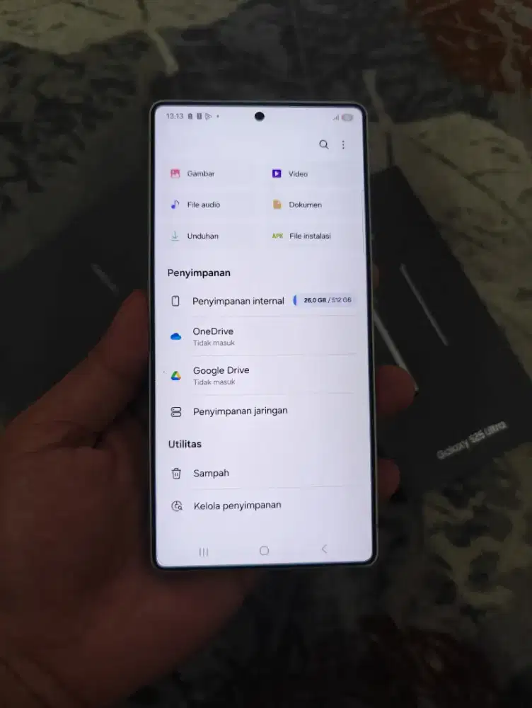 Samsung S25 Ultra 12/512 silver blue