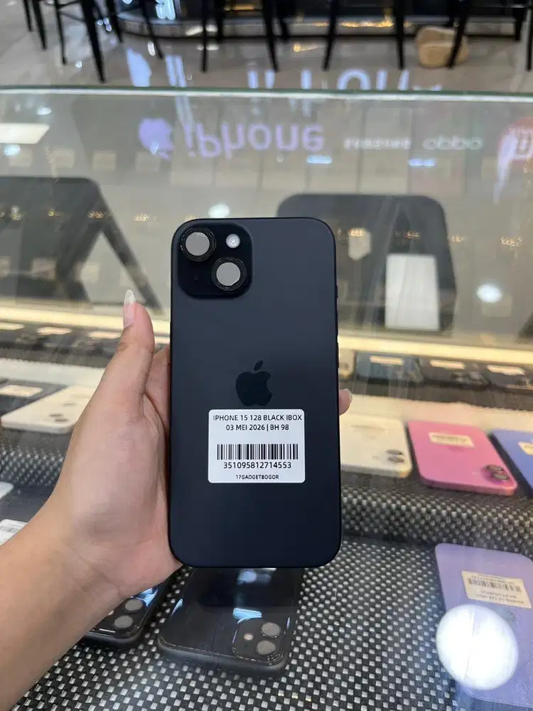 IPHONE 15 128 BLACK IBOX BH 98