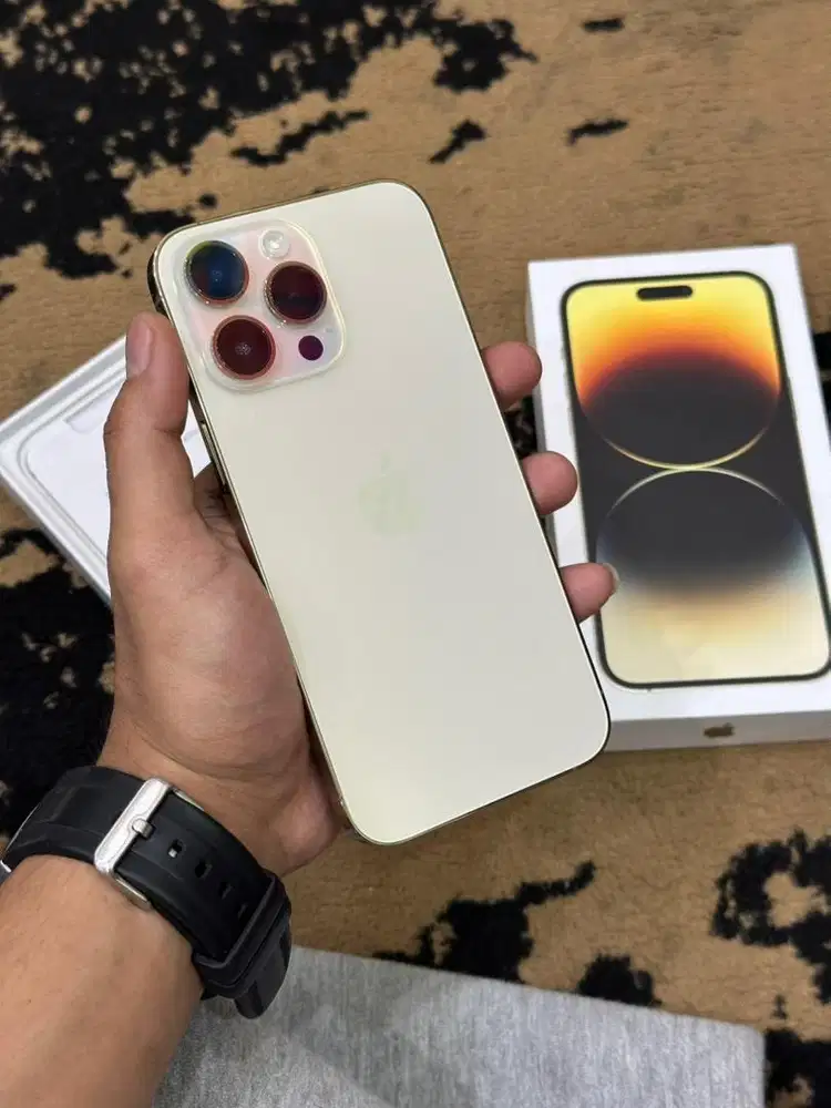 Iphone 14 promax 256Gb iBox lengkap HB 84%