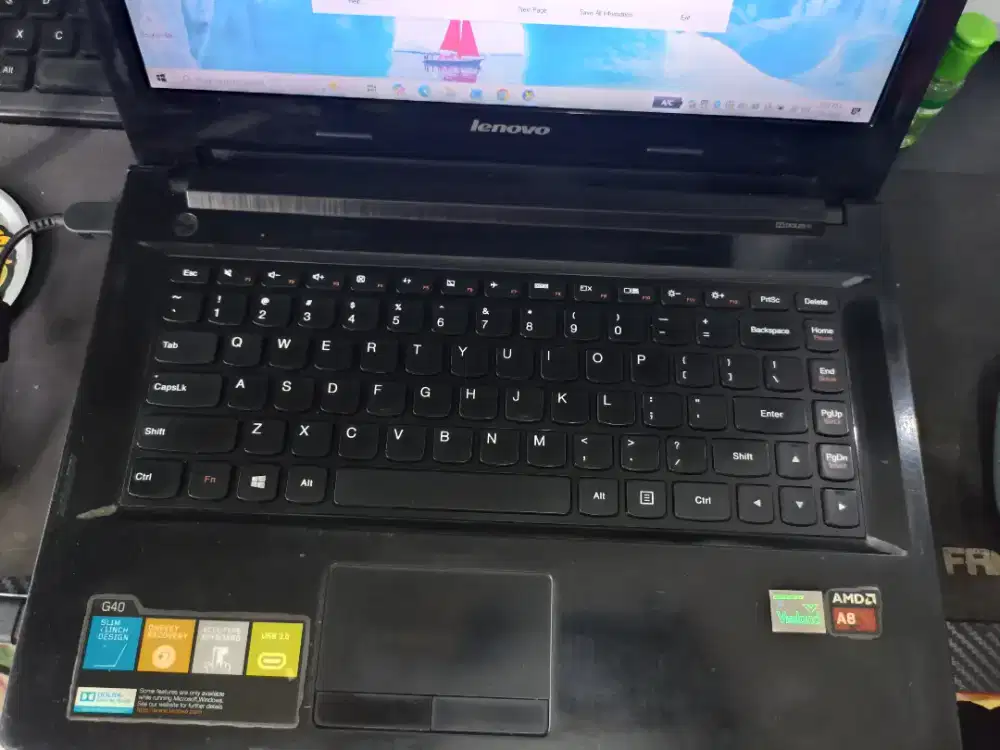 Lenovo g40 amd a8