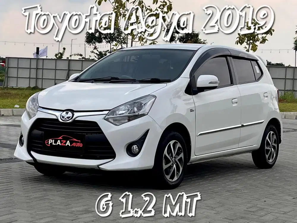 Toyota Agya 2019 G 1.2 Manual Mobil siap pakai & Bergaransi