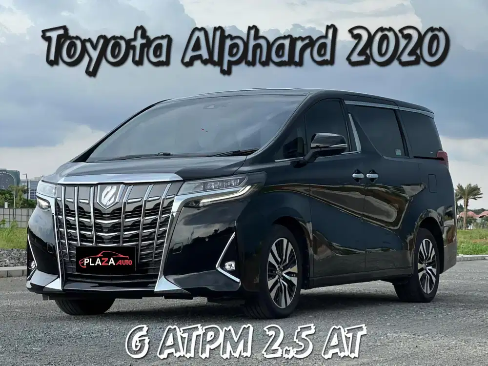 Toyota Alphard 2020
G ATPM TSS 2.5 Automatic (TDP 8 juta) KM 50 ribuan