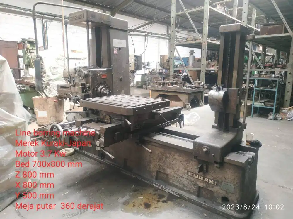 Mesin Horizontal Bore Mill / Line Boring