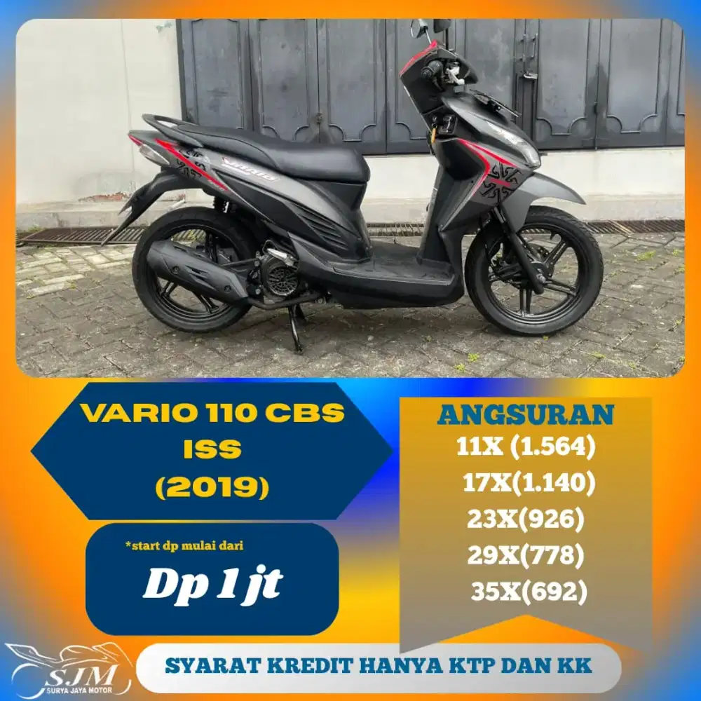 HONDA VARIO 110 CBS ISS 2019 SUPER MANTAPP