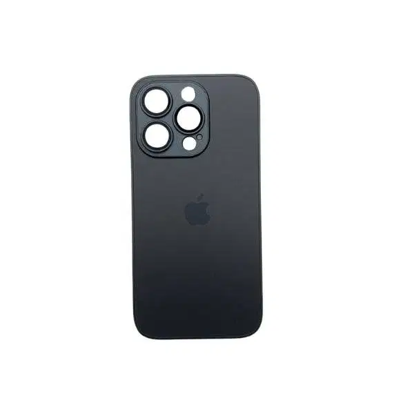AG-Glass Frosted Slim Case With Sapphire Lens iPhone 15 Pro