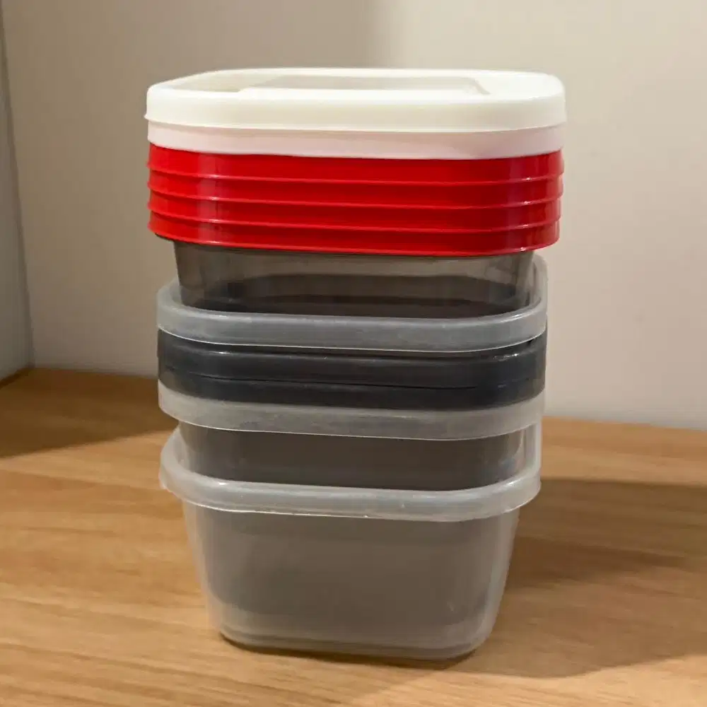 [set 7] green leaf & calista kotak makanan