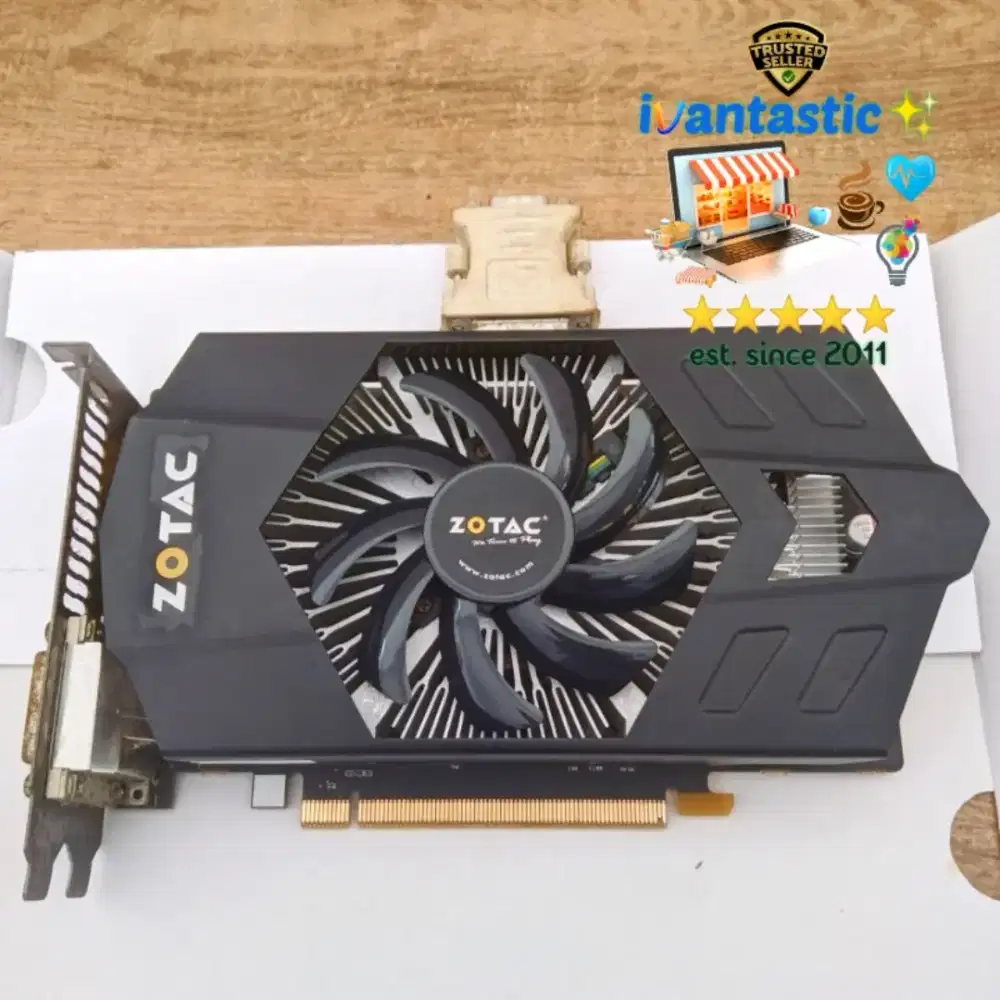 VGA GAME NVIDIA GTX660 2GB SYNERGY EDITION 192Bit GDDR5 ZOTAC PC