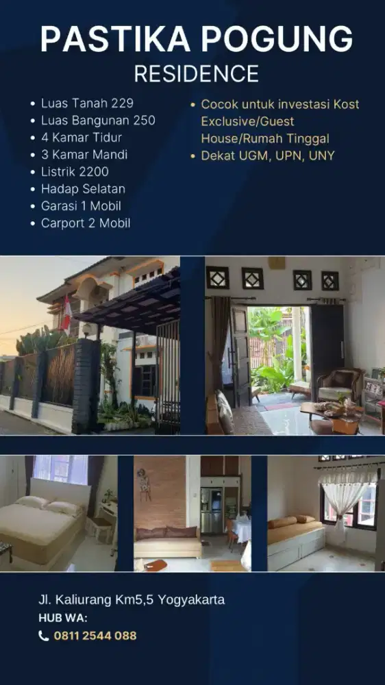 Rumah Pastika Pogung Residence