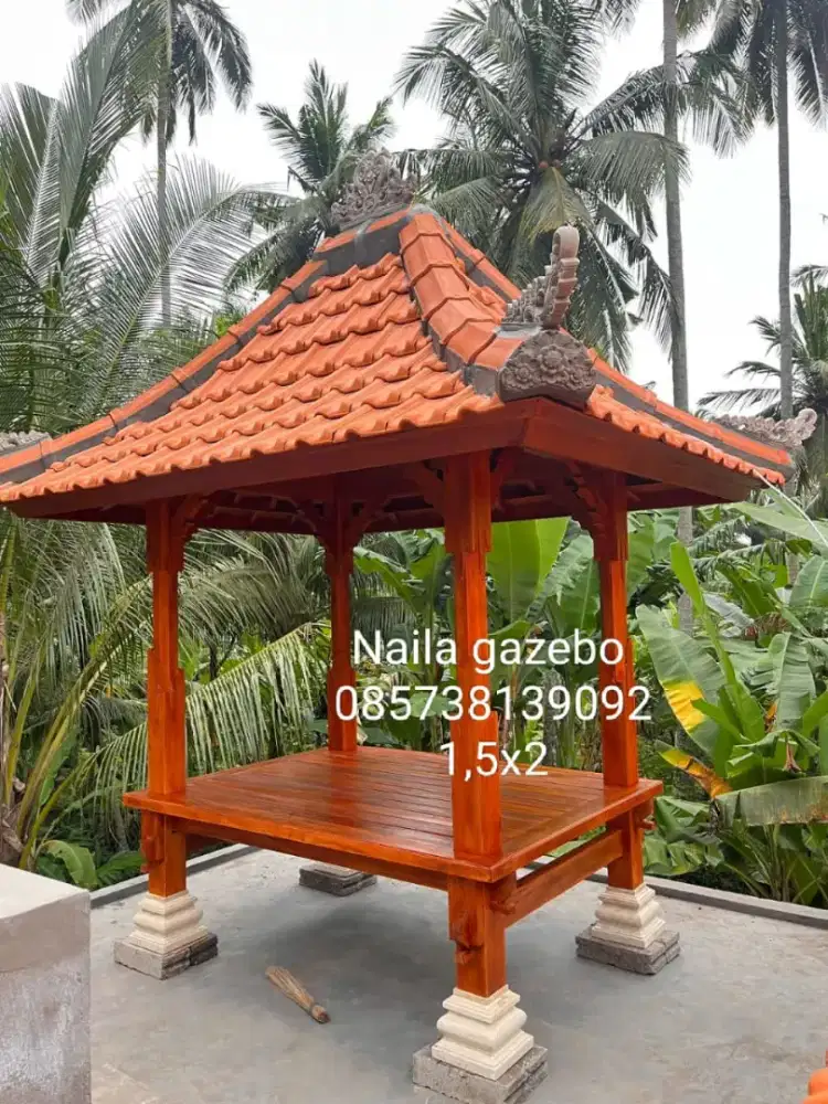Gazebo tembau karya nak Bali