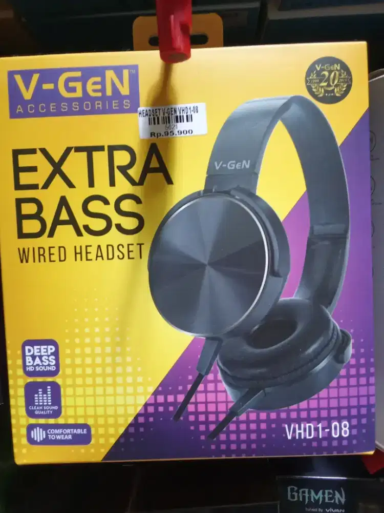 HEADSET V-GEN VHD 1-08