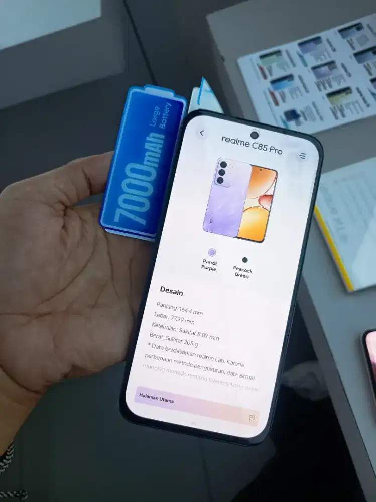 Smartphone Realme series dan accessories original realme