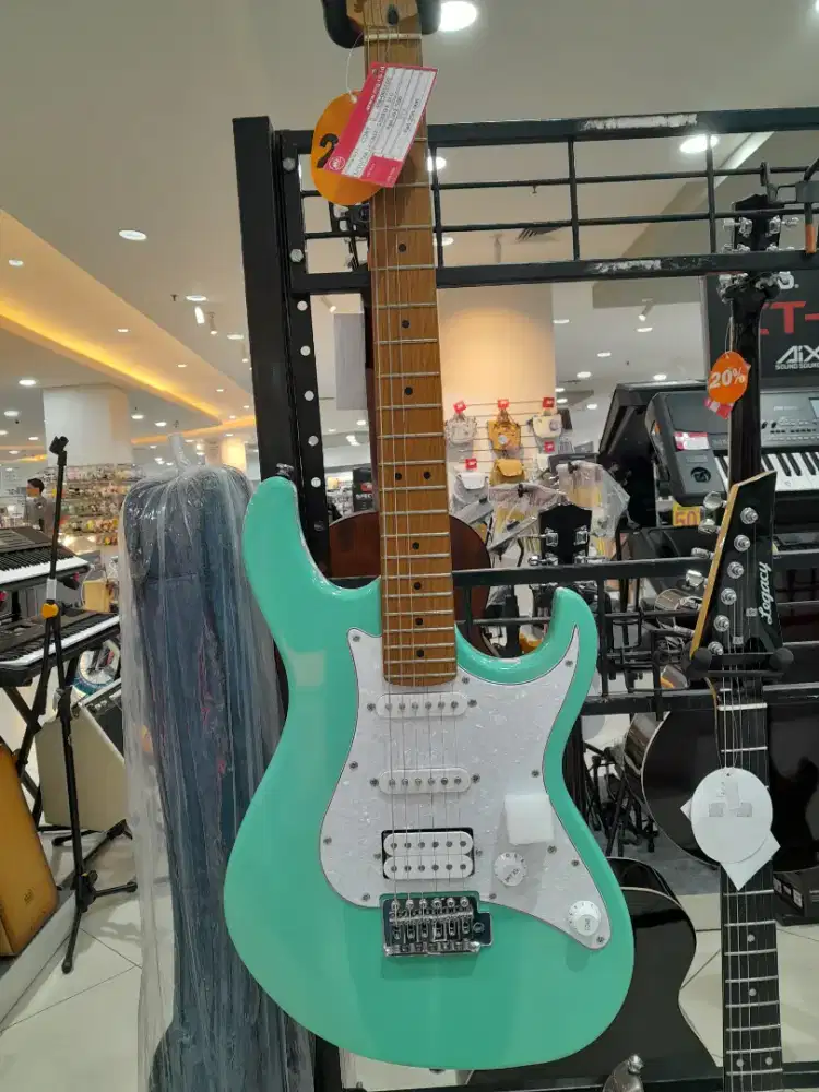 Promo cicilan home credit e guitar cort -case G2001 DX SFG