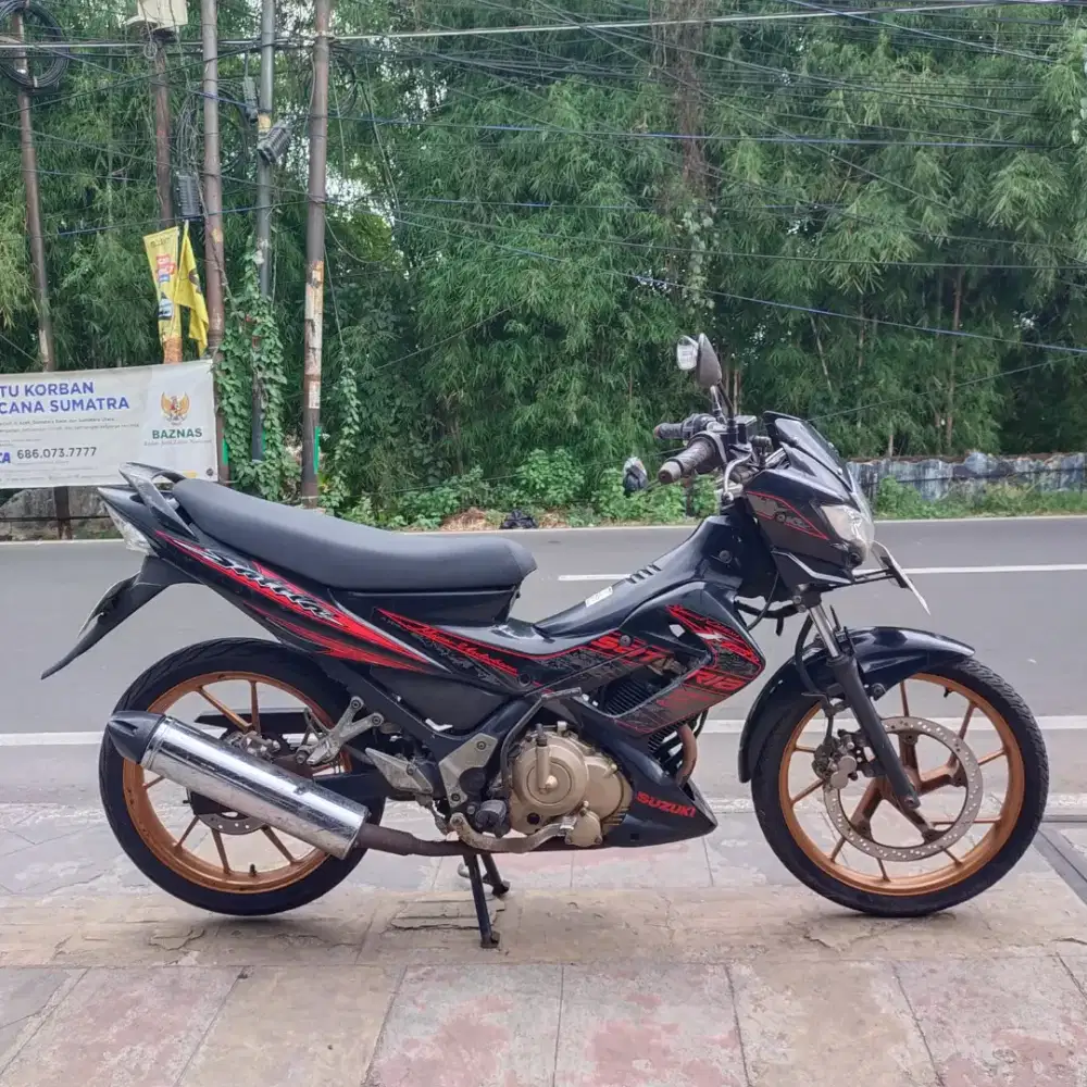 Suzuki Satria Fu 2013 Orisinil Bagus lengkap