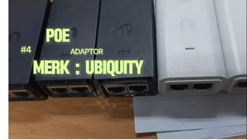 Ubiquiti - Power Over Ethernet (Poe Ubnt) - harga persatuan - BNIB