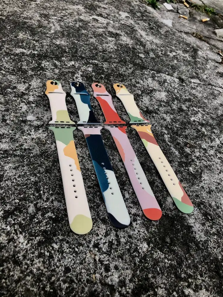 iWatch Strap Silicone Morandi Colour 42/44/45 mm